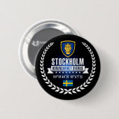 ストックホルム 缶バッジ (正面&裏面)