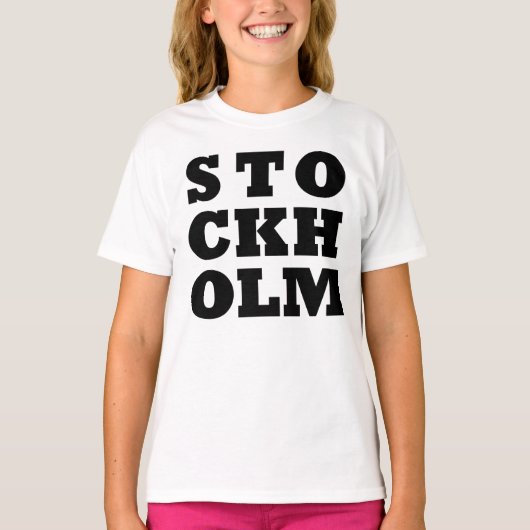 ストックホルム Tシャツ (正面)