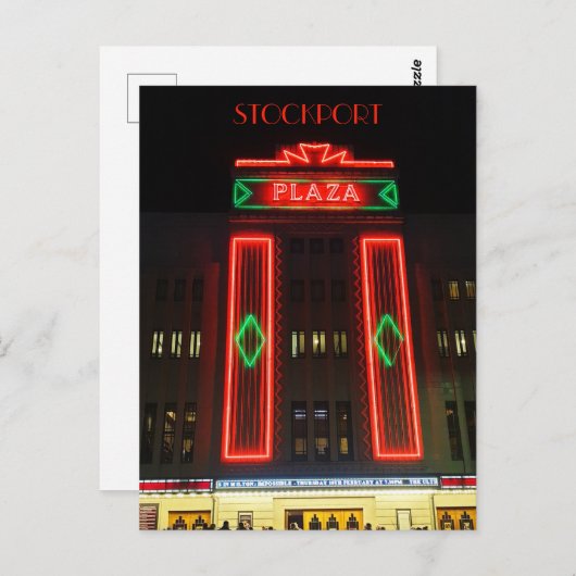 ストックポートプラザ ポストカード (正面/裏面)