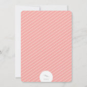 ストックモダンザキッチンブライダルシャワーパーティー招待状 招待状 (裏面)