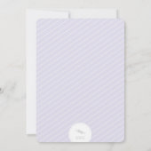 ストックモダンザキッチンブライダルシャワーパーティー招待状 招待状 (裏面)