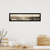 ストックヤード南オマハ写真1908 ポスター (キッチン)