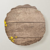 ストック写真、スタイル付きヴィンテージコンセプト。 ラウンドクッション (裏面)