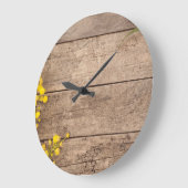 ストック写真、スタイル付きヴィンテージコンセプト。 ラージ壁時計 (傾斜)