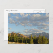 ストック山脈、ラダック、インド ポストカード (正面/裏面)