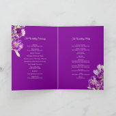 ストック花パープルウォーター結婚カラーアート プログラム (内部)