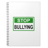 ストップいじめ看板 ノートブック (正面)