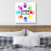 ストップいじめ キャンバスプリント (インサイチュ (寝室))
