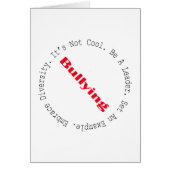 ストップいじめ – 概要 (正面)