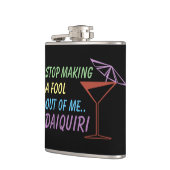 ストップおばかさん大切りおもしろい引用文 フラスク (左)