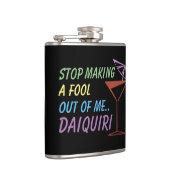 ストップおばかさん大切りおもしろい引用文 フラスク (右)