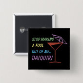 ストップおばかさん大切りおもしろい引用文 缶バッジ (正面&裏面)