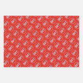 ストップおもしろいクラシック：ギフトユニークノベルティシンプル ラッピングペーパーシート (正面3)