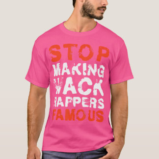 ストップおもしろい名好きGのワッラップのク作り Tシャツ