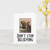 ~ストップしな信じい カード (黄色い花)