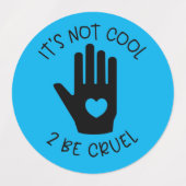 ストップじめ ラベル (デザイン2)