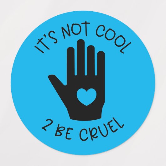 ストップじめ ラベル (デザイン2)