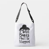 ストップその男のバおもしろいンのことわざ クロスボディバッグ (裏面)