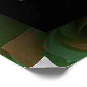 ストップと臭いバラ-プリント ポスター (角)