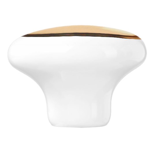 ストップの陶磁器の引出しの引き セラミックノブ (側面)