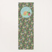 ストップの香りカタツムリの模様 ヨガマット (裏面)