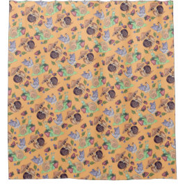 ストップの香り シャワーカーテン