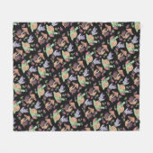 ストップの香り フリースブランケット (正面(横))