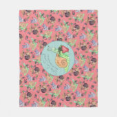 ストップの香り フリースブランケット (正面)