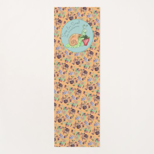 ストップの香り ヨガマット (正面)