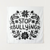 ストップアンチをいじめる タペストリー (正面)