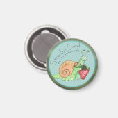 ストップイチゴの香り マグネット (正面/裏面)