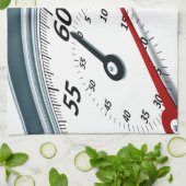 ストップウォッチ キッチンタオル (折り畳み)