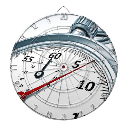 ストップウォッチ ダーツボード (正面)