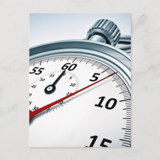 ストップウォッチ ポストカード