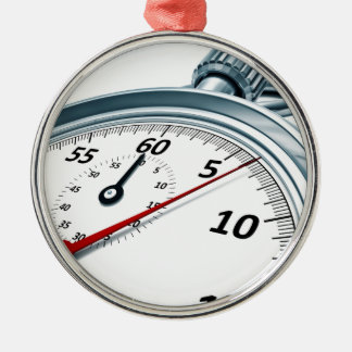 ストップウォッチ メタルオーナメント