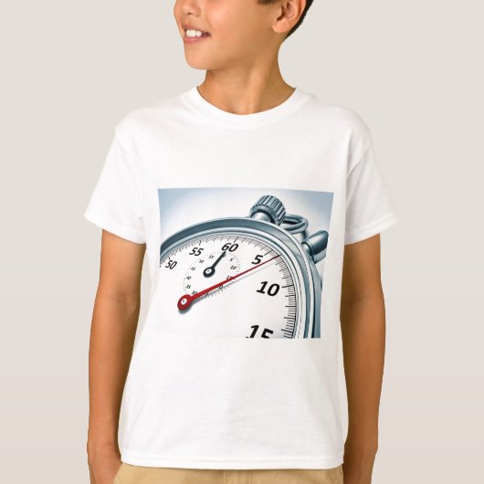ストップウォッチ Tシャツ (正面)