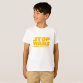 ストップウォーズ パロディロゴ Tシャツ (正面フル)
