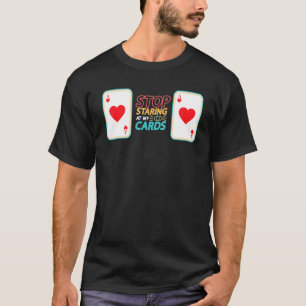 ストップカジノトランプのポーカー   PlayerDea Tシャツ