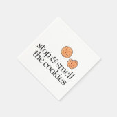 ストップクッキーの匂い スタンダードカクテルナプキン (角)