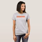 ストップコロナウイルス女子ティー Tシャツ (正面フル)