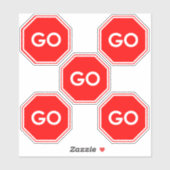 ストップサインユーモア5カスタムカットのビニールのシール シール (シート)