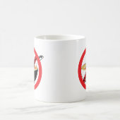 ストップサメ コーヒーマグカップ (中央)