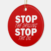 ストップストップ穴あけの油 セラミックオーナメント (左)