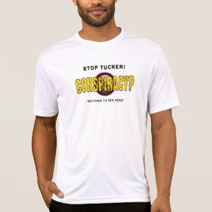 ストップタッカー・カールソン陰謀説は? Tシャツ
