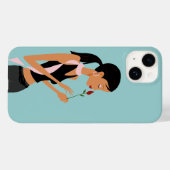 ストップバラの電話ケース Case-Mate iPhoneケース (裏面 (横))