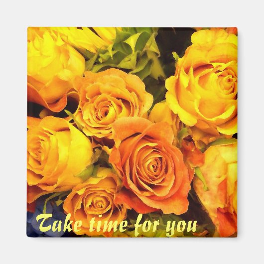 ストップバラを汚す マグネット (正面)