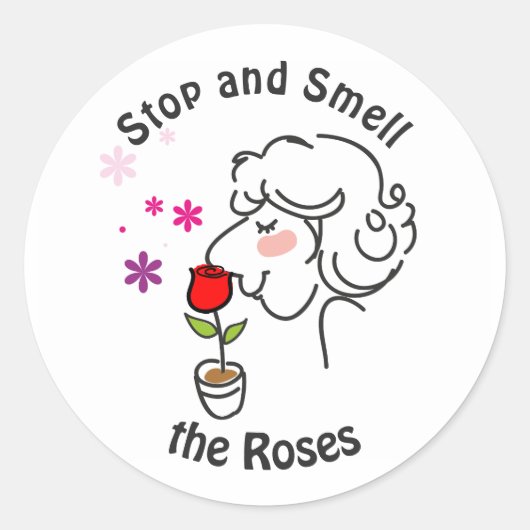 ストップバラ ラウンドシール (正面)