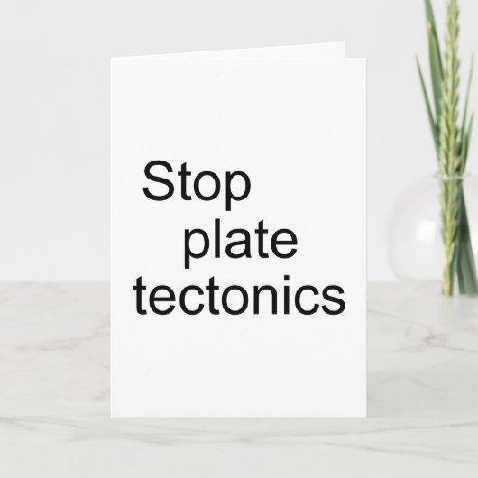 ストッププレート カード (正面)