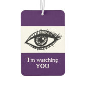 ストップメールや文字を打つラブママ | カーエアーフレッシュナー (裏面)