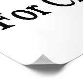 ストップメールや文字を打つ化学の時だ ポスター (角)